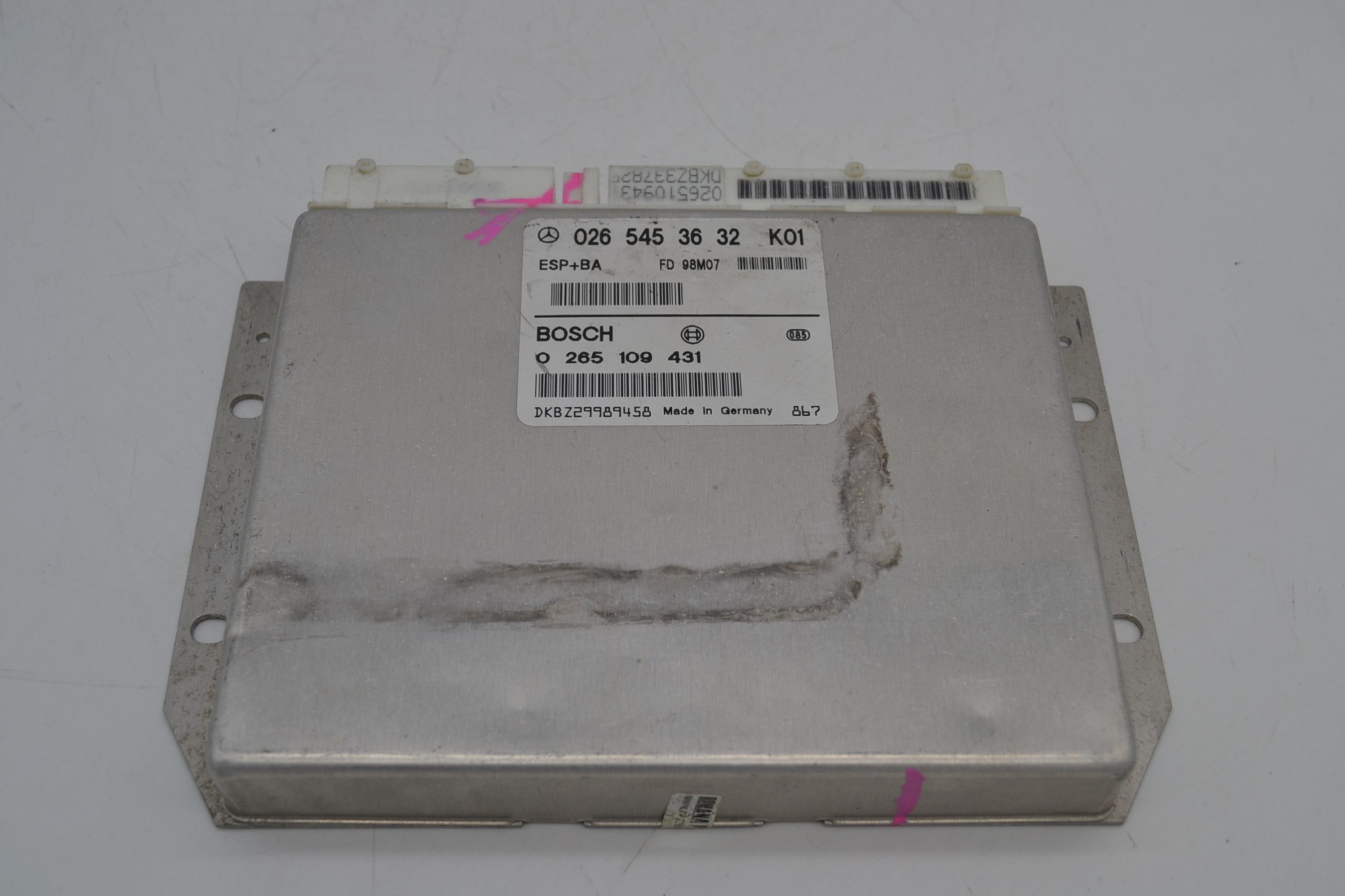 Centralina ESP Mercedes Classe A W168 1.6B dal 1997 al 2004 Cod 0265453632  2411111117064