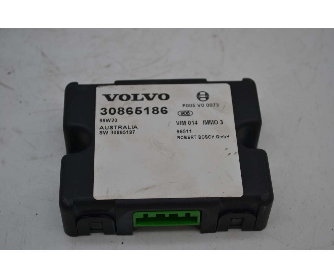 Centralina modulo immobilizzatore Volvo S40 Dal 1995 al 2003 Cod 30865186  1655734066557