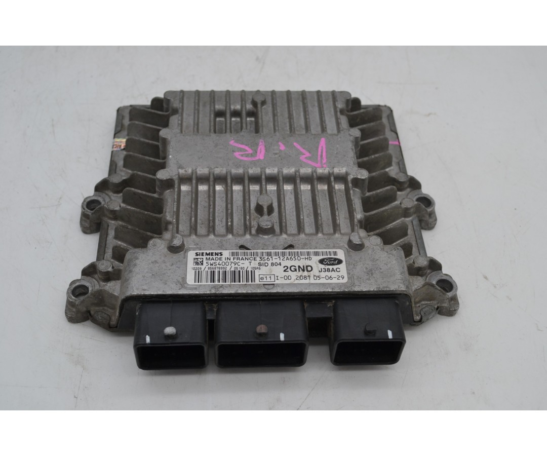 Centralina ECU Ford Fiesta VI 1.4 TDCI dal 2008 al 2017 Cod 5WS40079C  2411111117026