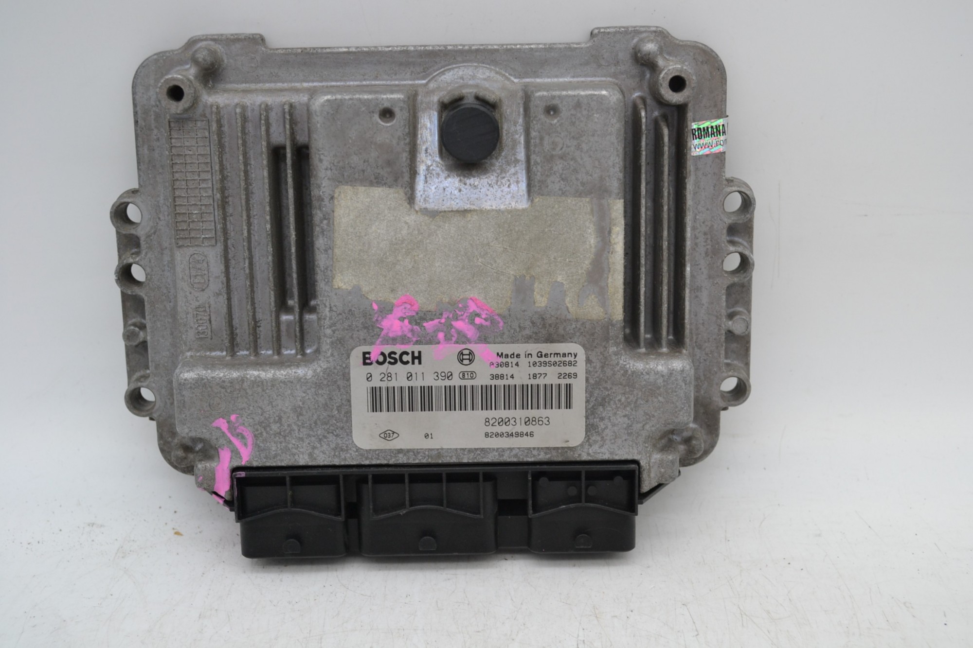 Centralina ECU Renault Scenic II dal 2003 al 2009 Cod 0281011390  2411111118436