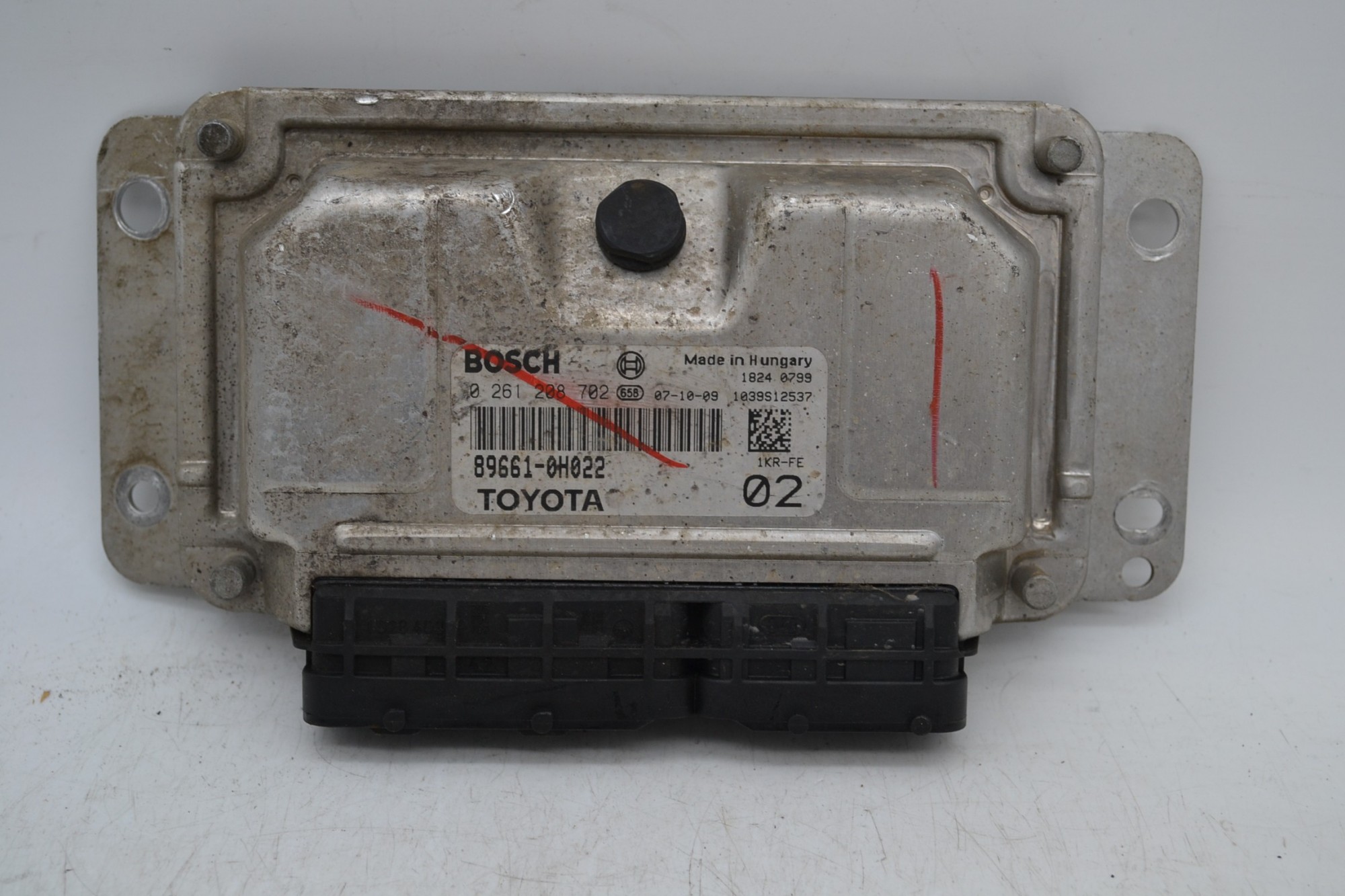 Centralina ECU Toyota Aygo / Citroen C1 / Peugeot 107 Dal 2005 al 2014 cod. 0261208702/89661-0H022  2411111185315