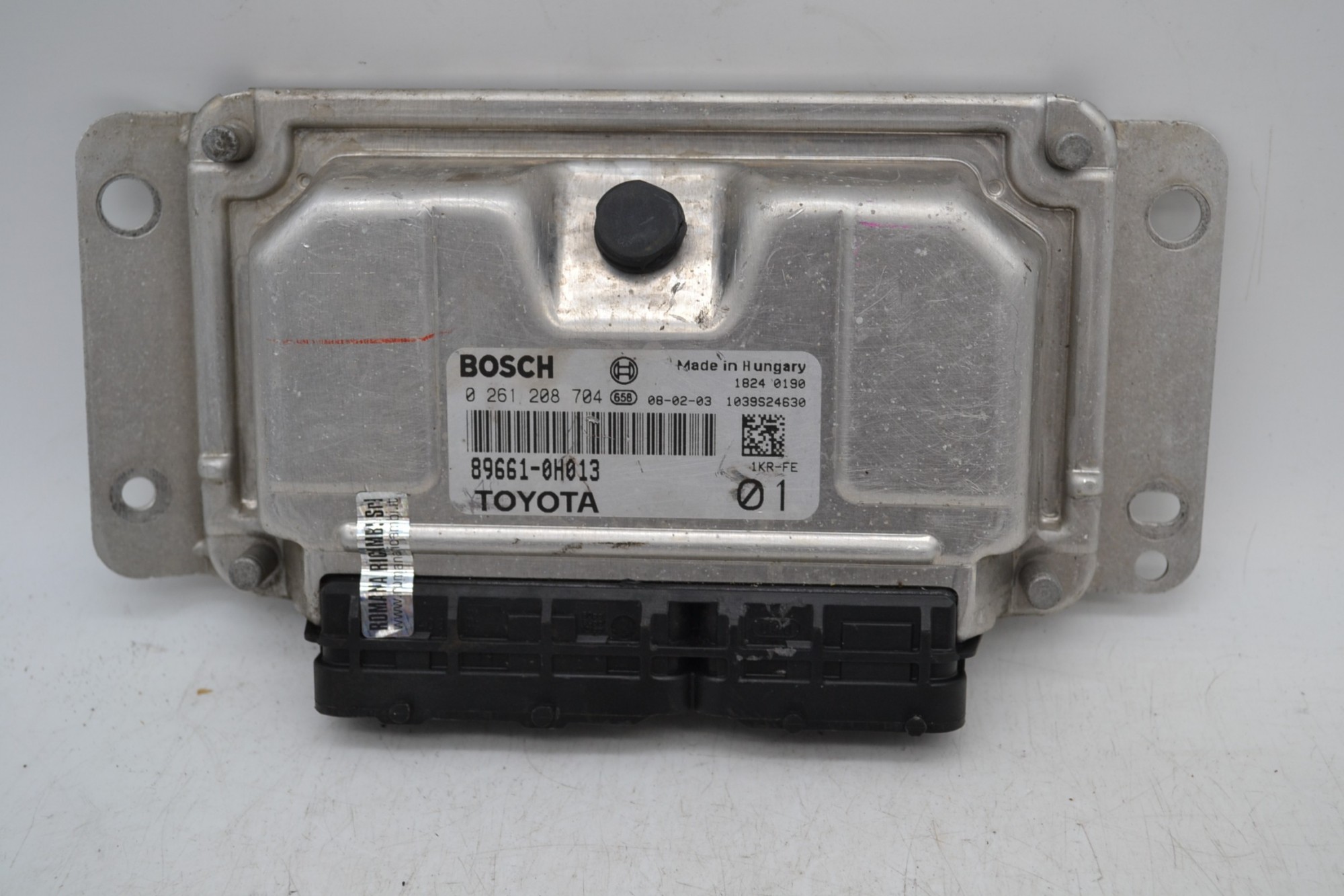 Centralina ECU Toyota Aygo 1.0 dal 2005 al 2014 Cod 0261208704  2411111118450