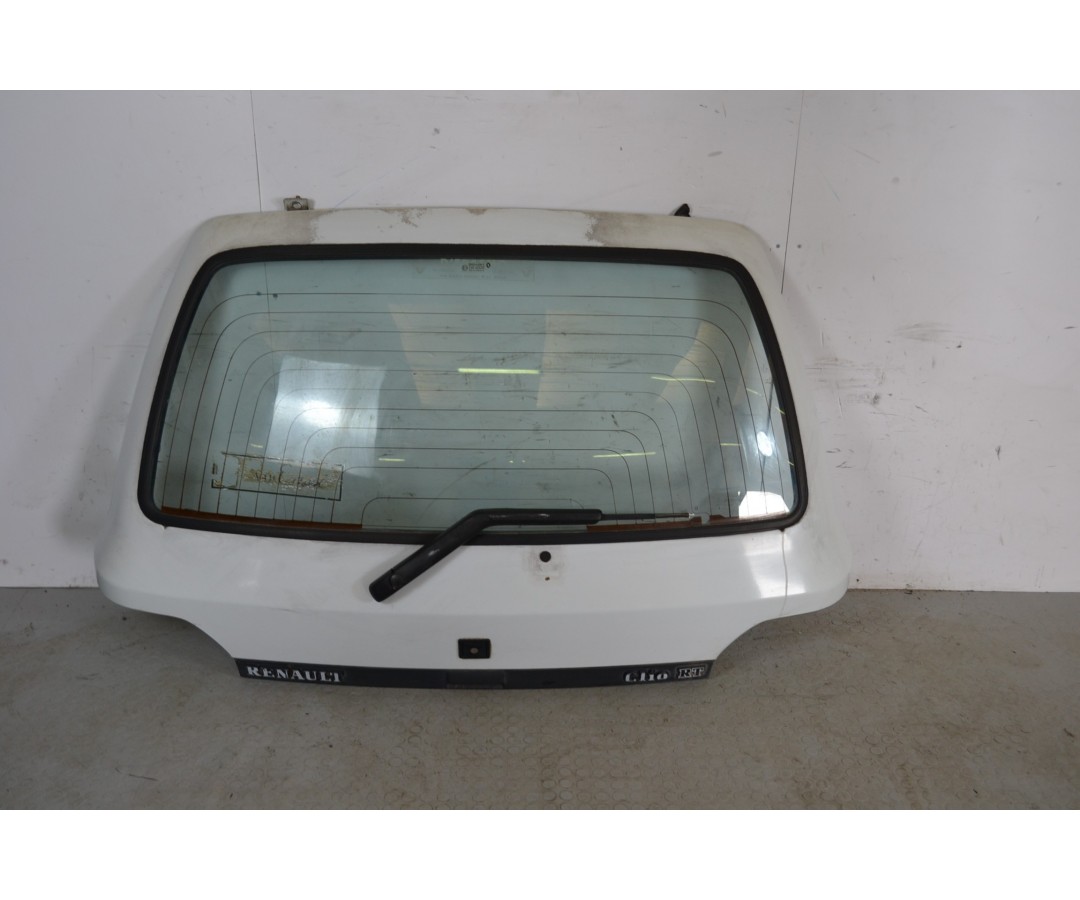 Portellone bagagliaio posteriore Renault Clio I RT Dal 1990 al 1998 bianco  1655976356140