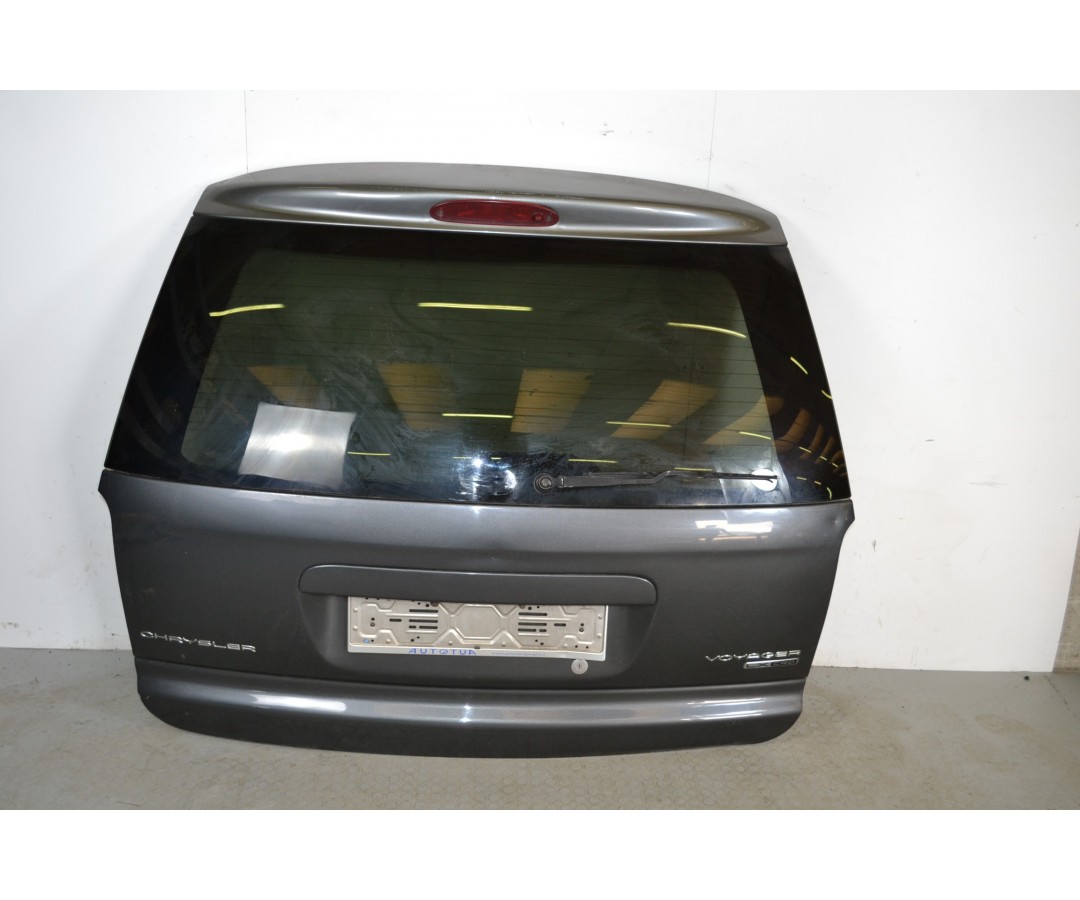 Portellone bagagliaio posteriore Chrysler Voyager Dal 2004 al 2007 Grigio antracite  1656058597901