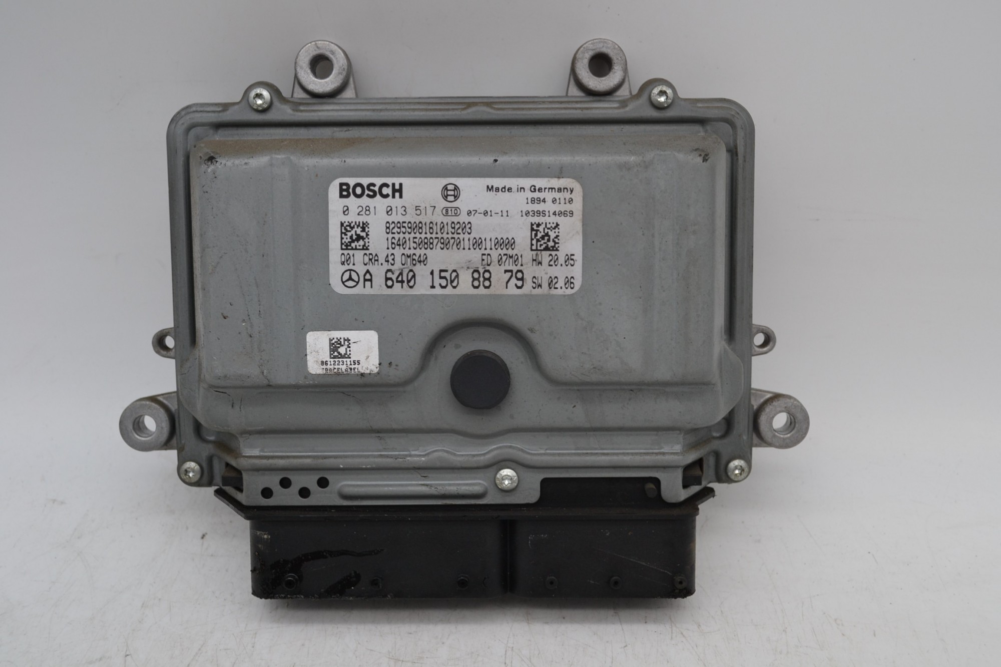 Centralina ECU Mercedes Classe A W169 Dal 2004 al 2012 Cod A6401508879  1656342207684