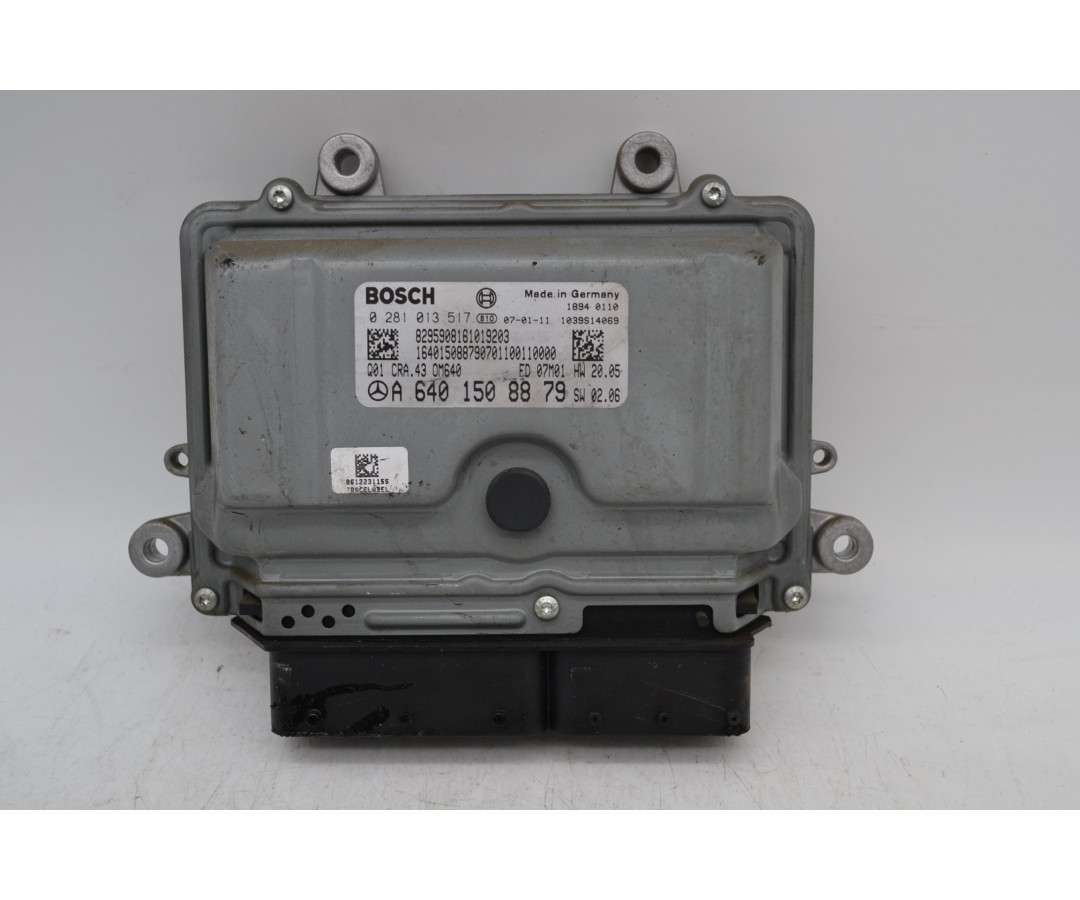 Centralina ECU Mercedes Classe A W169 Dal 2004 al 2012 Cod A6401508879  1656342207684