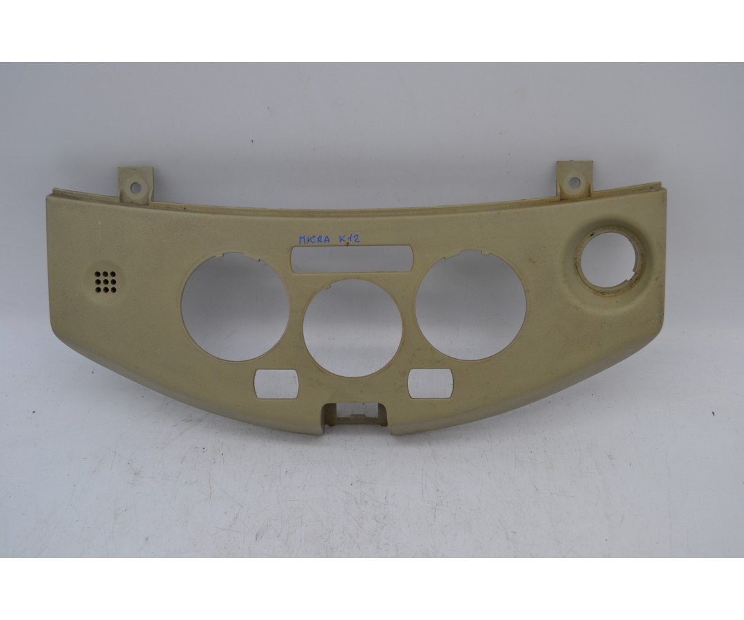 Mascherina Controllo Comandi Clima Nissan Micra K12 dal 2002 al 2010 Cod 69457036  2411111122686