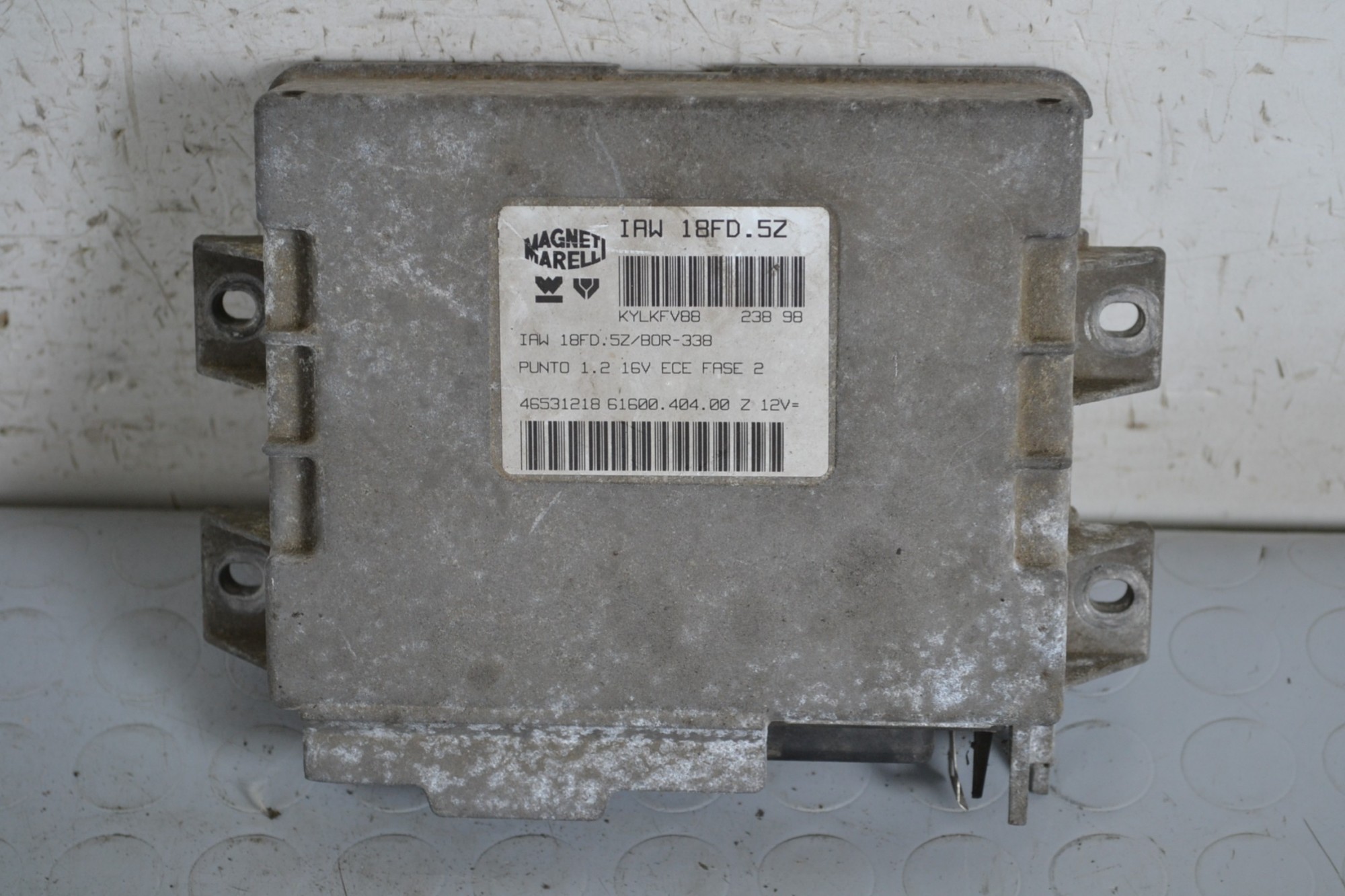 Centralina ECU Fiat Punto 1.2 dal 1993 al 1999 Cod 46531218  1656661806841