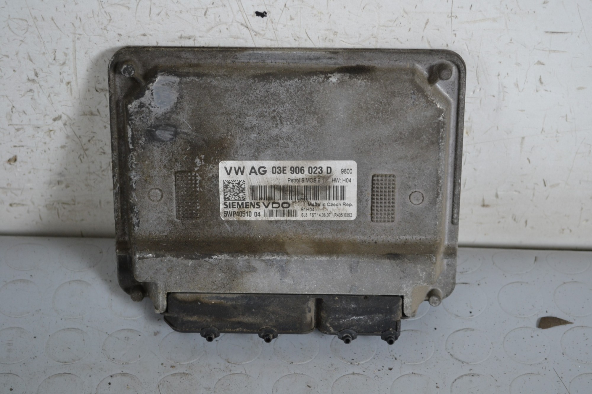 Centralina ECU Seat Ibiza III dal 2002 al 2009 Cod 03e906023d  1656665328257