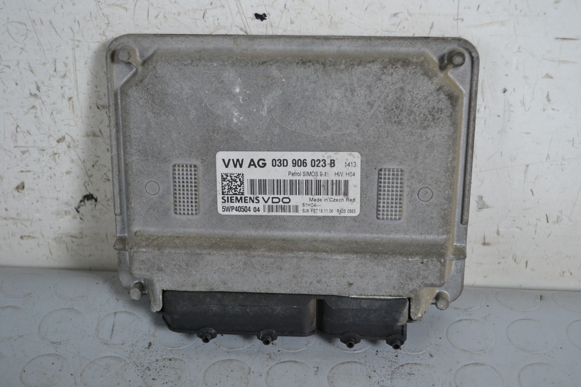 Centralina ECU Volkswagen Polo IV dal 2001 al 2009 Cod 03d906023b  1656926977460