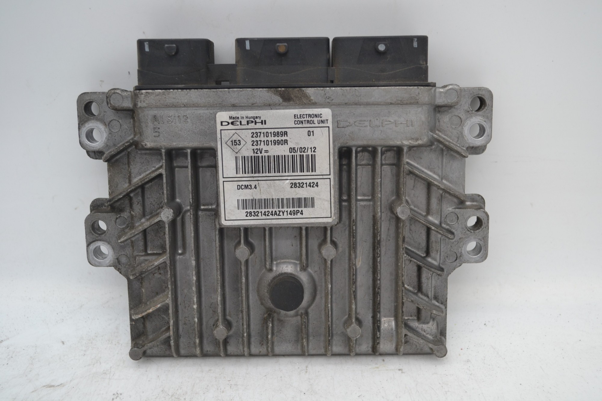 Centralina ECU Renault Clio III Dal 2005 al 2012 Cod 237101989R  1657093620562