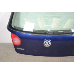 Portellone bagagliaio posteriore Volkswagen Golf V Dal 2003 al 2008 Blu  1657181849981