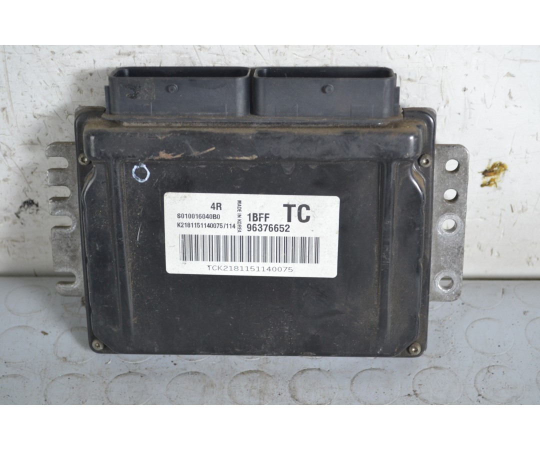 Centralina ECU Chevrolet Kalos dal 2002 al 2008 Cod 96376652  1657204165678