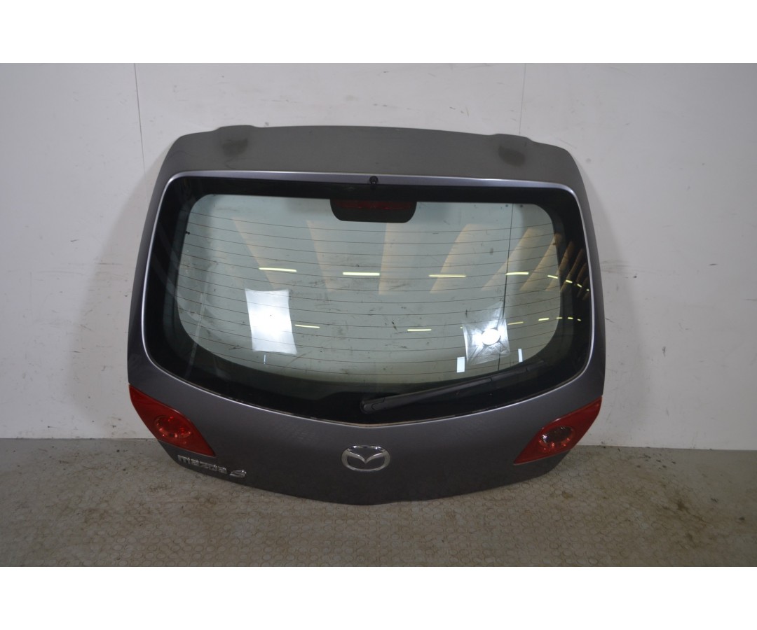 Portellone bagagliaio posteriore Mazda 3 Dal 2003 al 2009 Grigio  1658742912281