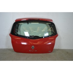 Portellone bagagliaio posteriore Renault Clio Dal 2005 al 2013 Rosso  1658745281315