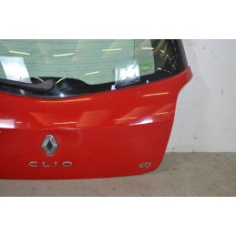 Portellone bagagliaio posteriore Renault Clio Dal 2005 al 2013 Rosso  1658745281315