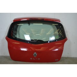 Portellone bagagliaio posteriore Renault Clio Dal 2005 al 2013 Rosso  1658745281315