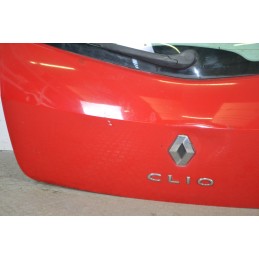 Portellone bagagliaio posteriore Renault Clio Dal 2005 al 2013 Rosso  1658745281315