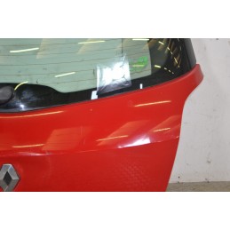 Portellone bagagliaio posteriore Renault Clio Dal 2005 al 2013 Rosso  1658745281315