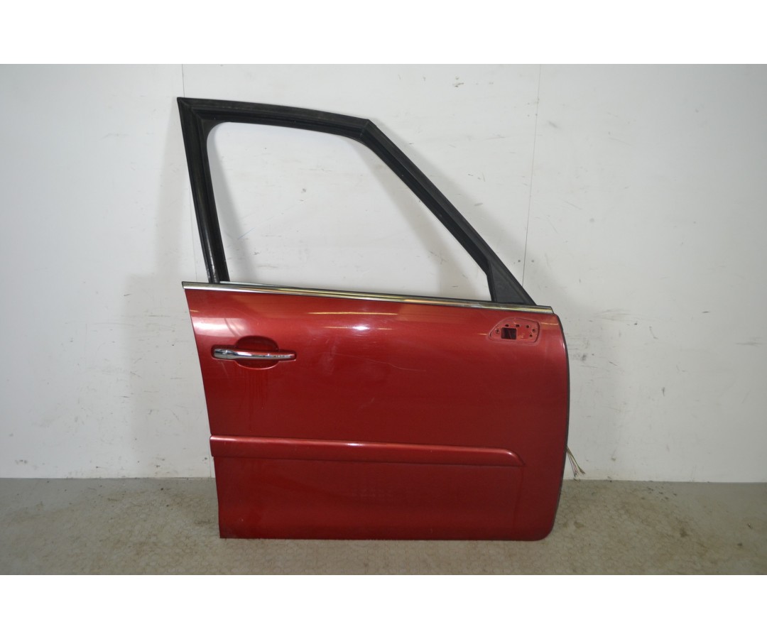 Portiera sportello anteriore DX Citroen C4 Grand picasso Dal 2006 al 2013 Rosso  1658751890723