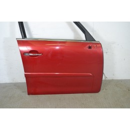 Portiera sportello anteriore DX Citroen C4 Grand picasso Dal 2006 al 2013 Rosso  1658751890723