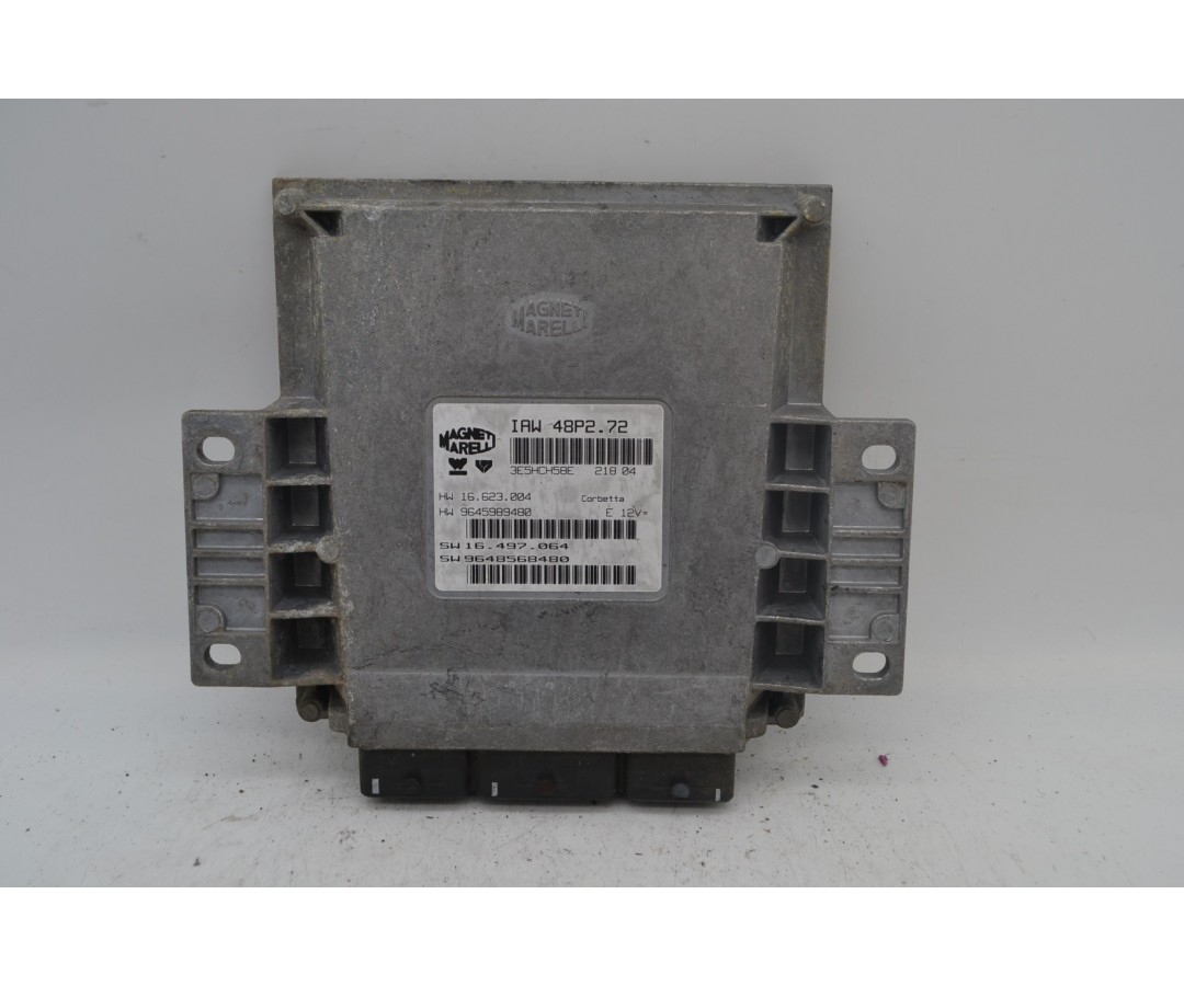 Centralina ECU Peugeot 206 Dal 1998 al 2003 Cod 9645898480  1658762744657