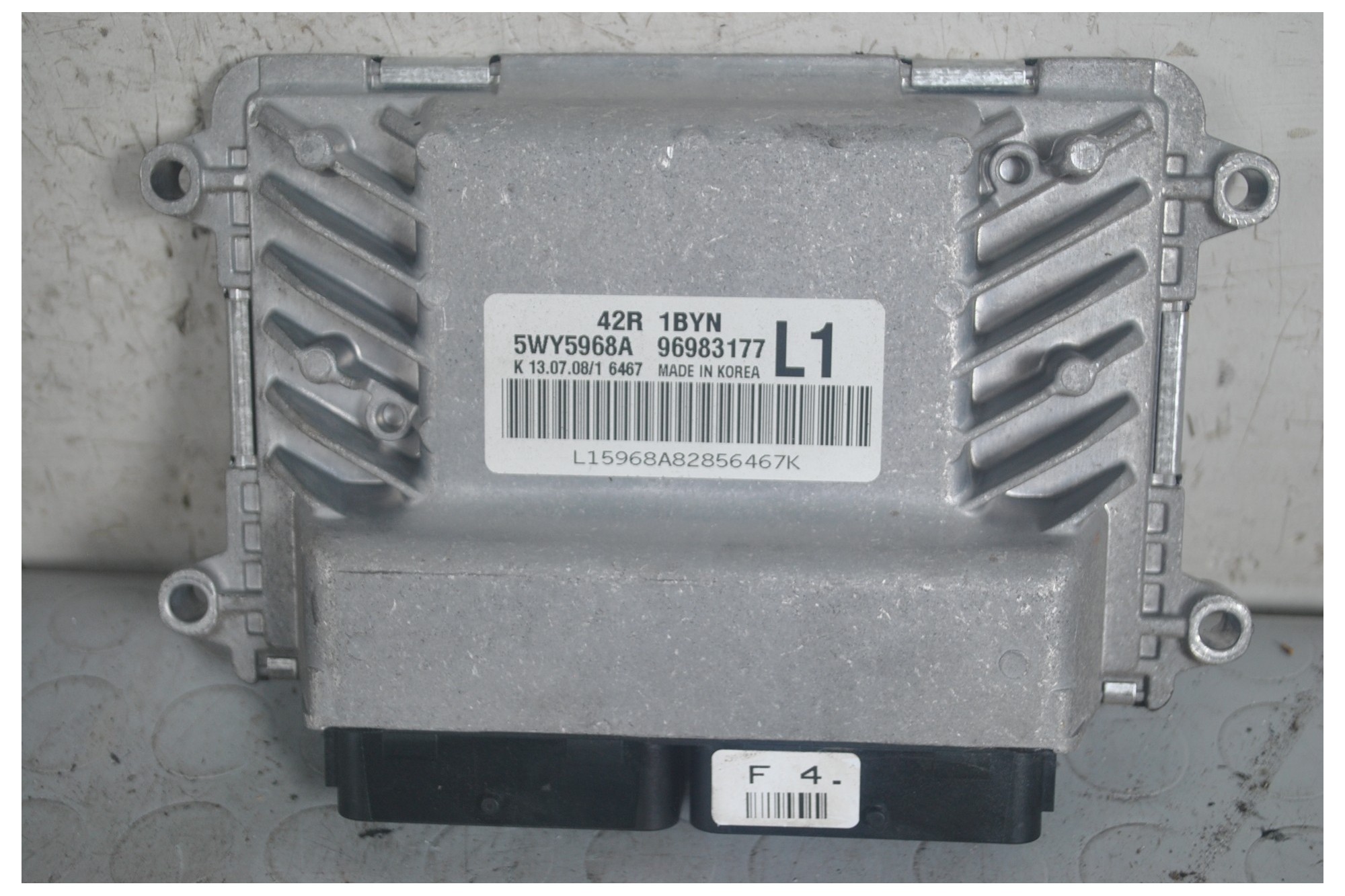 Centralina ECU Chevrolet Aveo dal 2006 al 2011 Cod 96983177  1658825530753