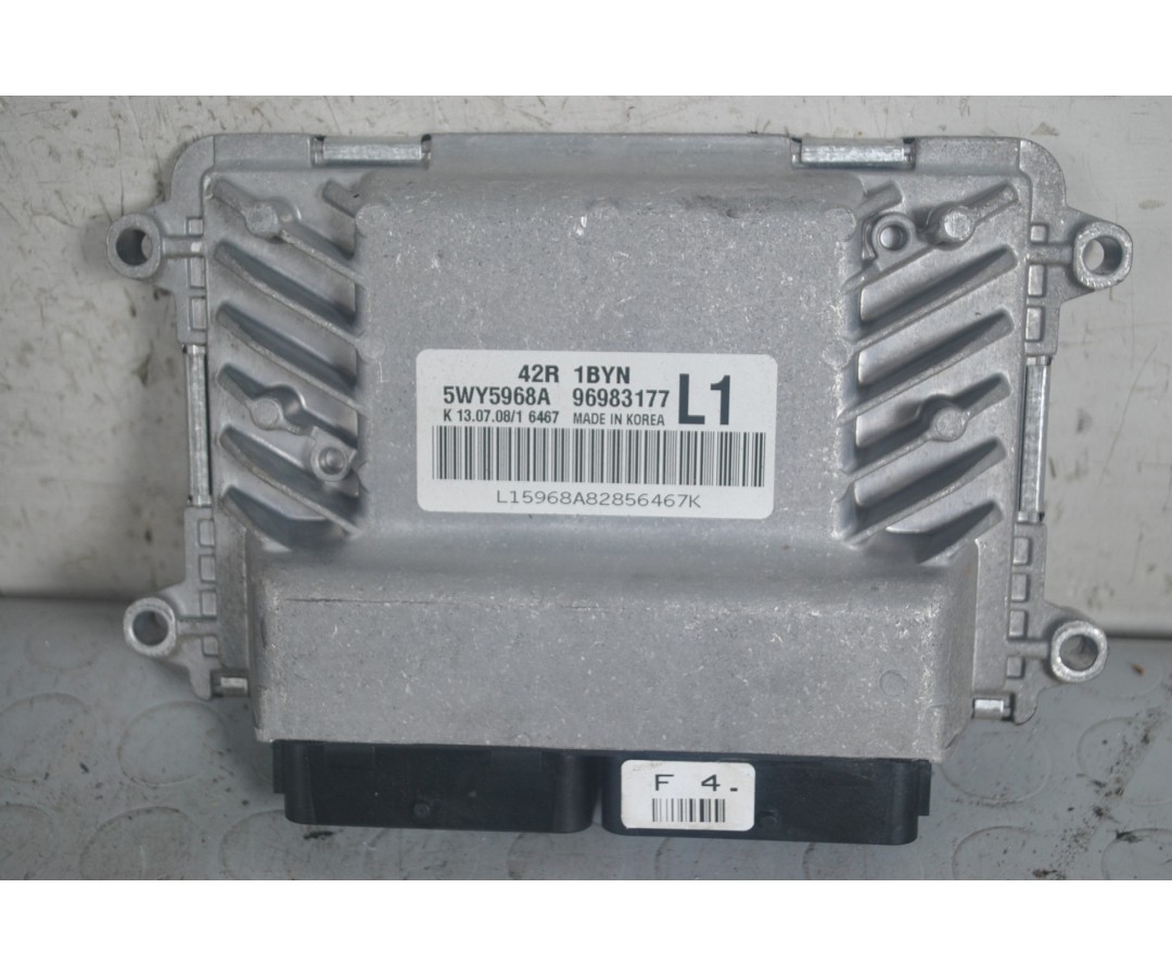 Centralina ECU Chevrolet Aveo dal 2006 al 2011 Cod 96983177  1658825530753