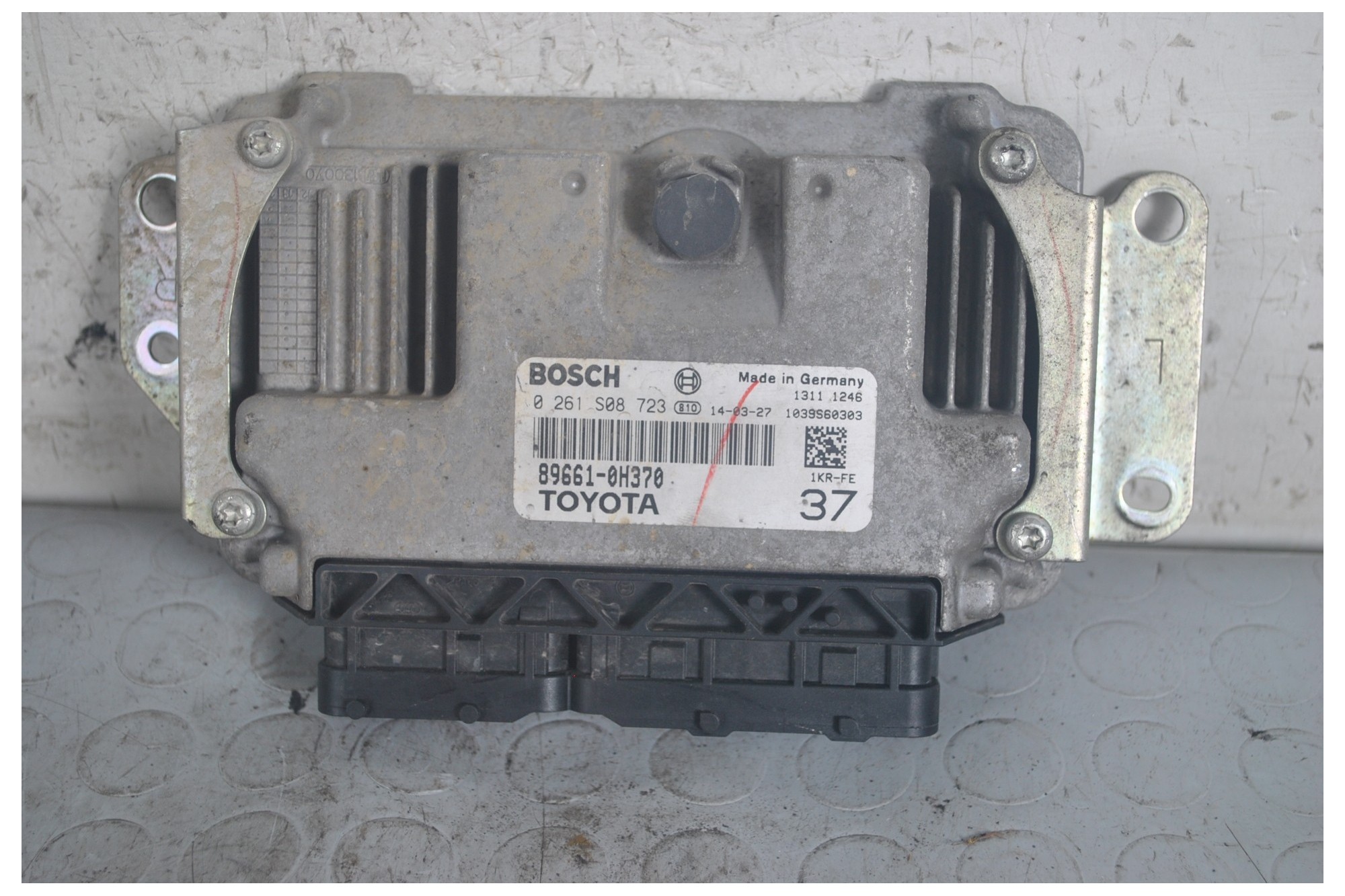 Centralina ECU Peugeot 107 dal 2005 al 2014 Cod 89661-0h370  1658992687977