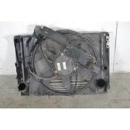 Radiatore acqua intercooler e elettroventola Bmw Serie 3 E90 Dal 2005 al 2013 Cod 778889814  1659082722103