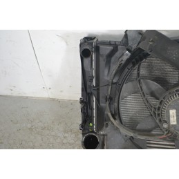 Radiatore acqua intercooler e elettroventola Bmw Serie 3 E90 Dal 2005 al 2013 Cod 778889814  1659082722103