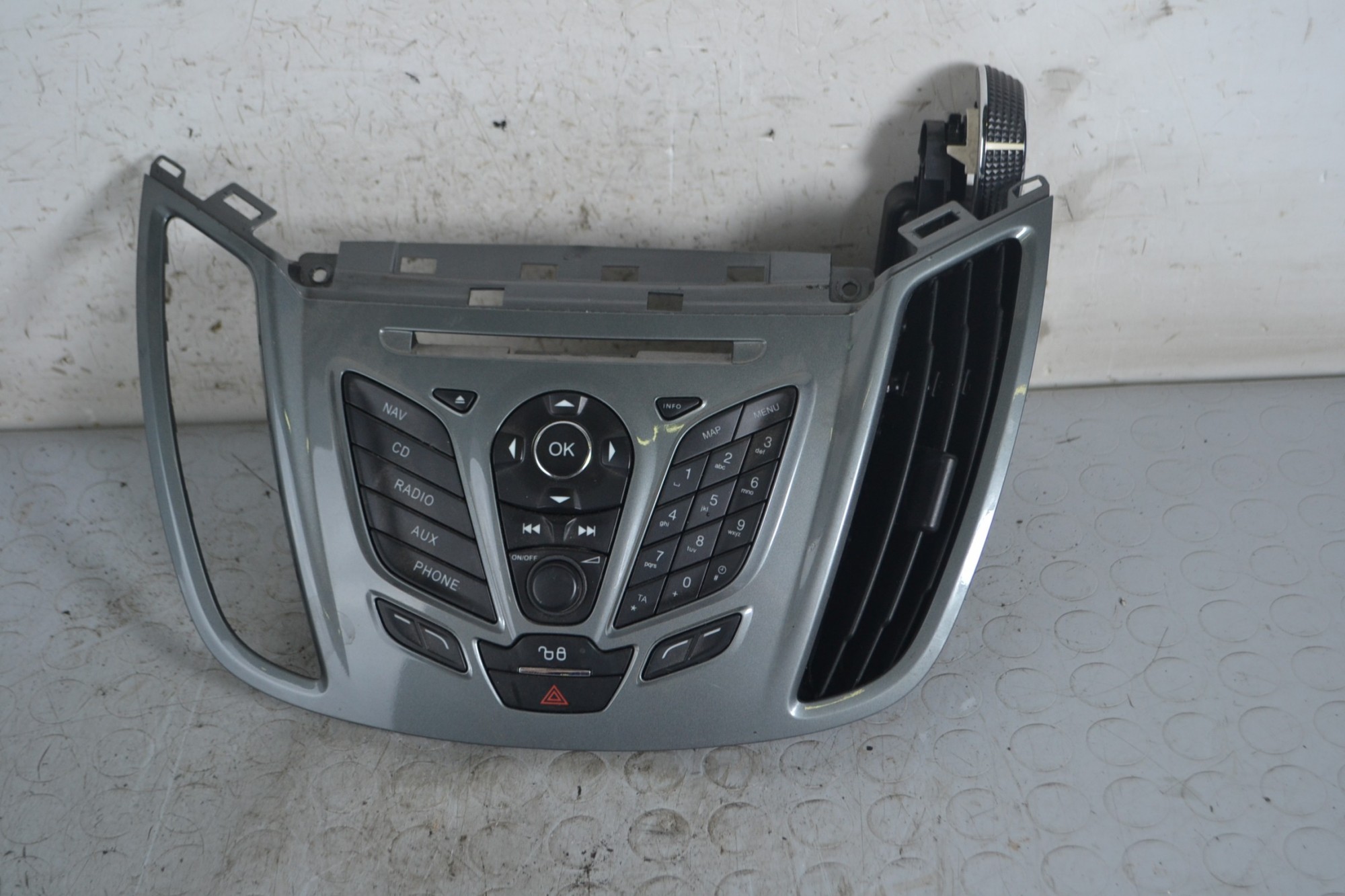 Tastiera comando radio Ford C-Max Dal 2010 al 2015 Cod am5t18k811ce  1660199626741