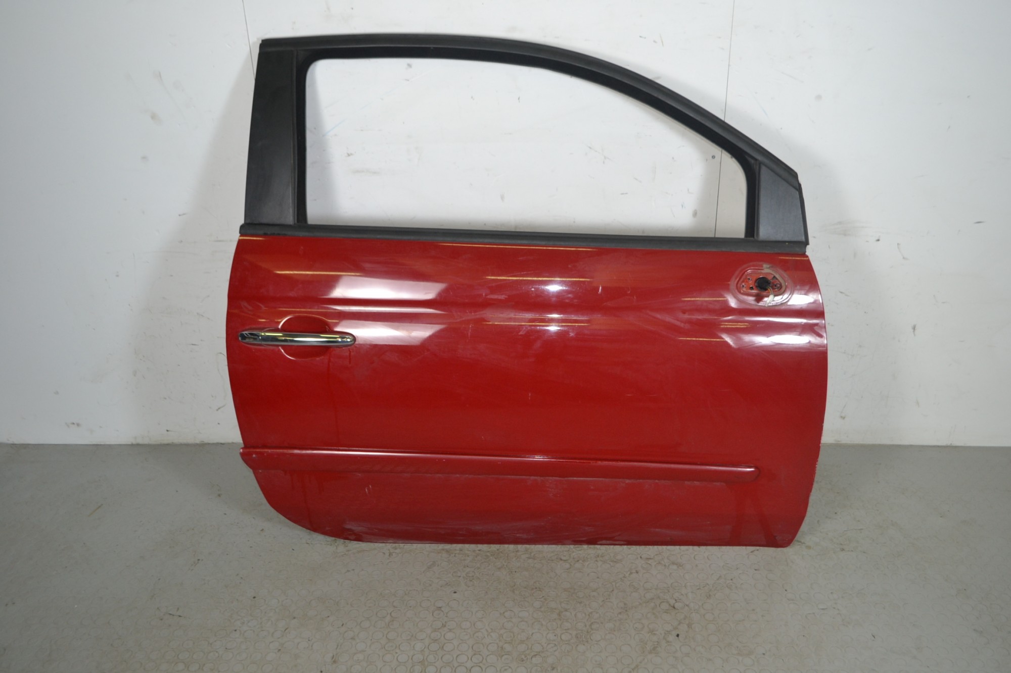Portiera sportello destro DX Fiat 500 Dal 2007 in poi Colore rosso 111/A  1660657718278