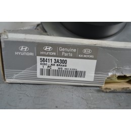 Disco freno posteriore Hyundai IX35 Dal 2009 al 2015 Cod 584113A300  1661240747699