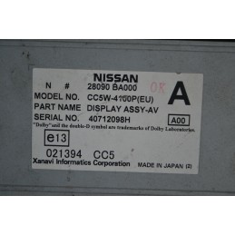 Display Computer di Bordo Nissan Primera dal 2002 al 2008 Cod 28090ba000  1661422367028