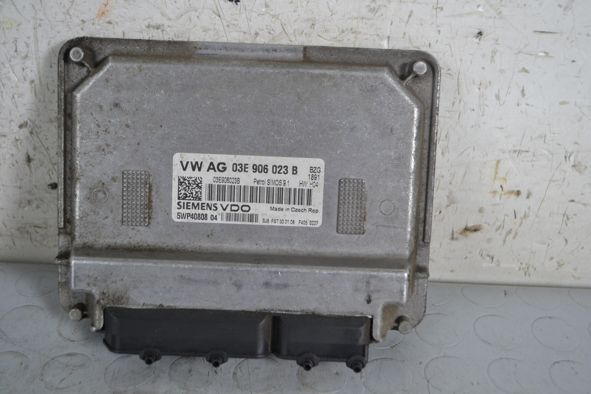 Centralina ECU Skoda Fabia dal 1999 al 2007 Cod 03e906023b  1662383617061