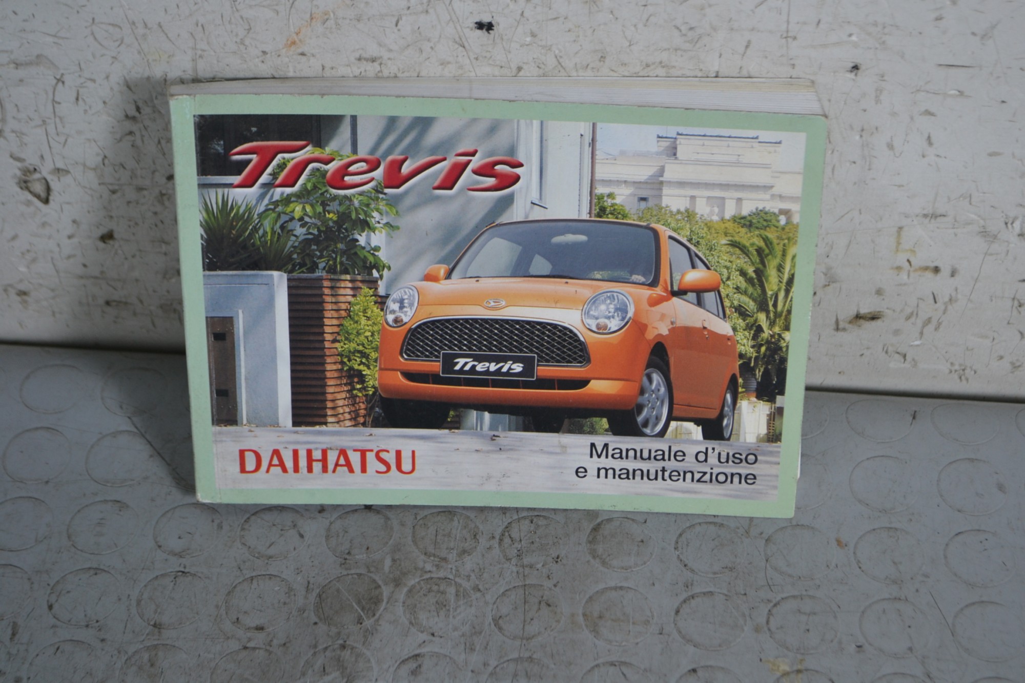 Libretto Uso e Manutenzione Daihatsu Trevis dal 2004 al 2010  1662716061523