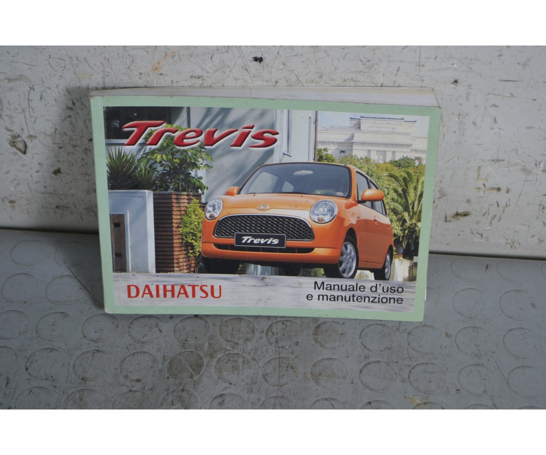 Libretto Uso e Manutenzione Daihatsu Trevis dal 2004 al 2010  1662716061523