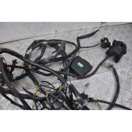 Cablaggio impianto Elettrico Con Centralina e Devioluci Destro Aprilia Scarabeo 150 dal 1998 al 2011  1663664715407