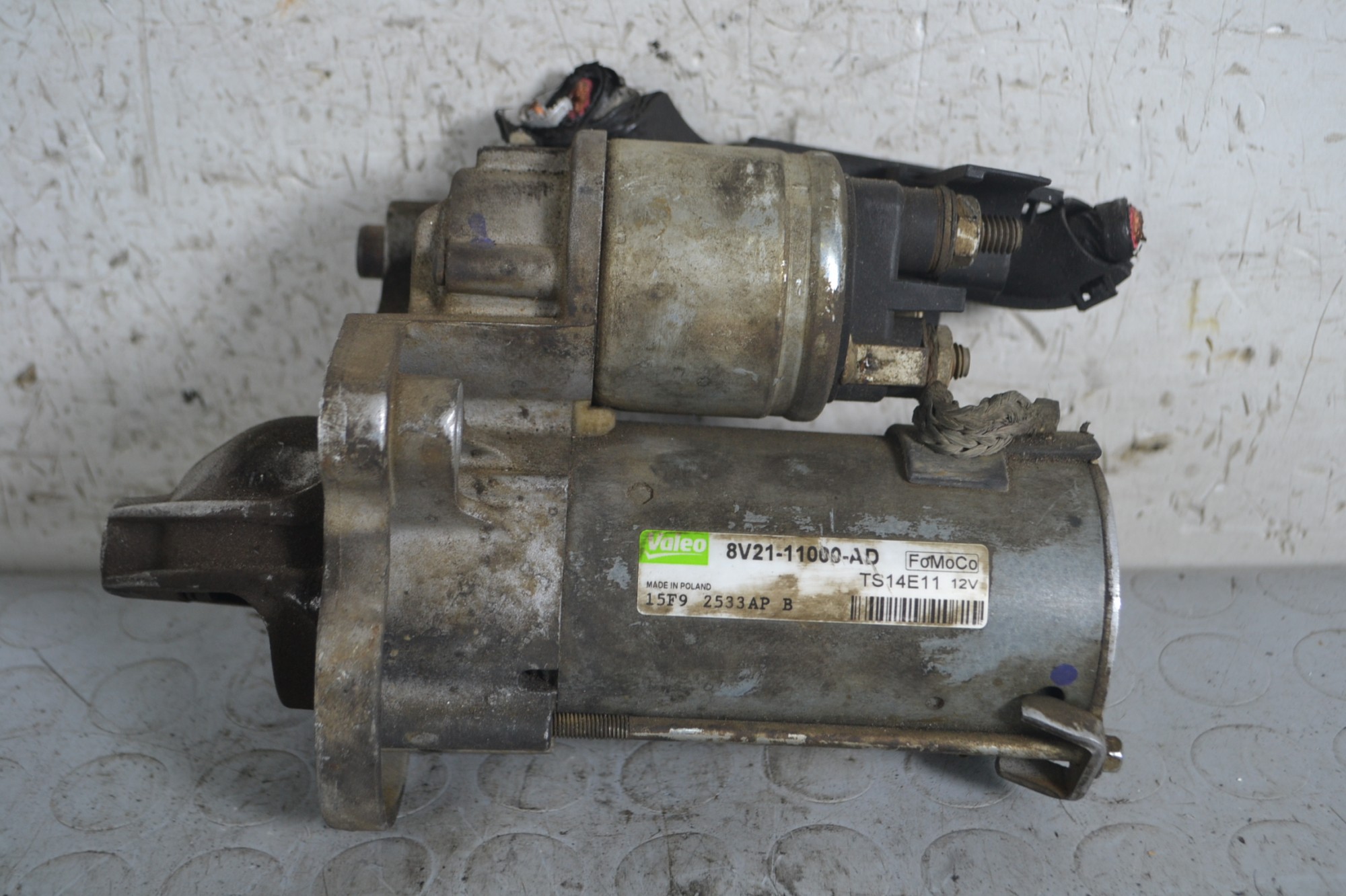 Motorino avviamento Ford Fiesta VI Dal 2008 al 2013 Cod 8V21-11000-AD  1663840391388