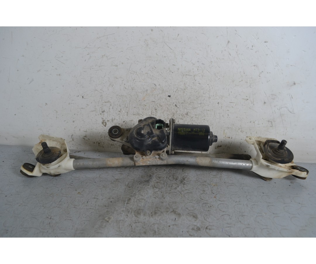 Motorino tergicristalli anteriore Nissan Micra K12 Dal 2002 al 2010 Cod 1155646-1  1664275986354