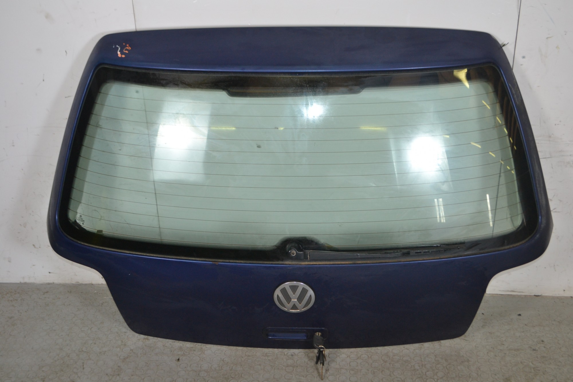 Portellone bagagliaio posteriore Volkswagen Golf IV Dal 1997 al 2004 Blu  1664372569573