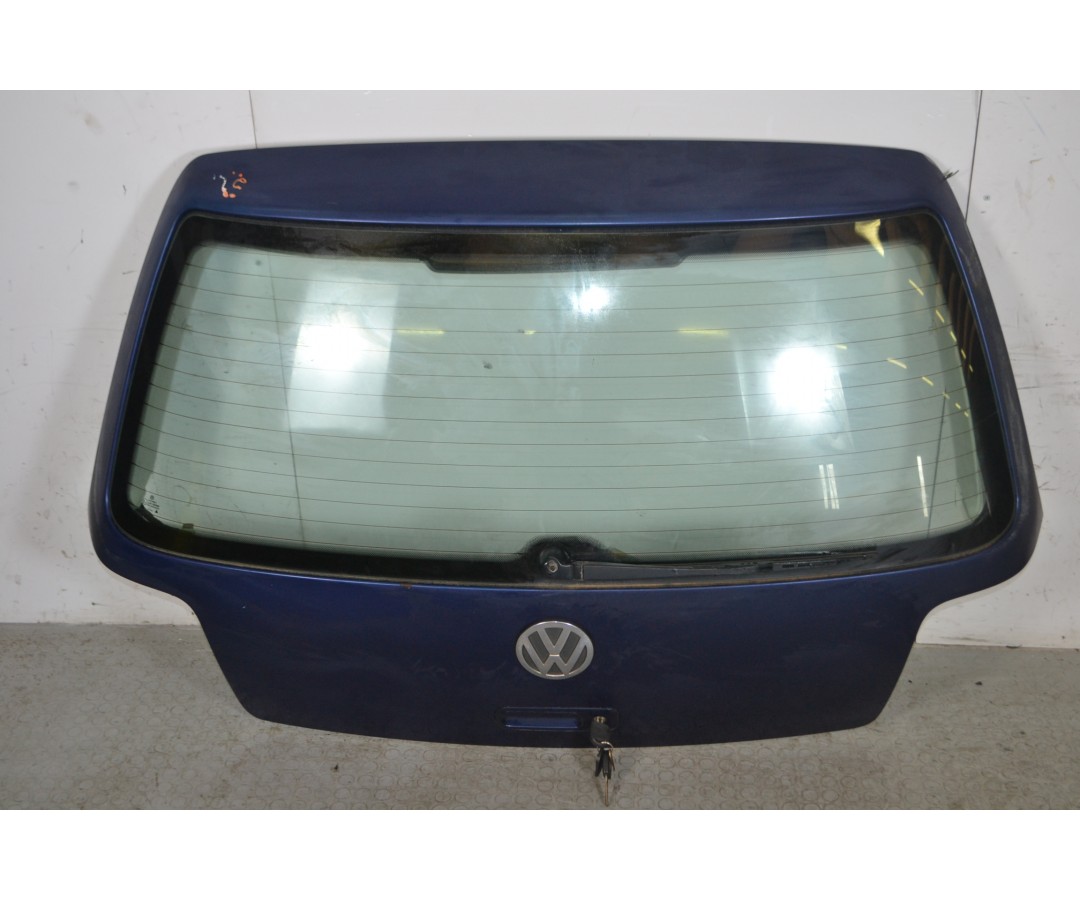 Portellone bagagliaio posteriore Volkswagen Golf IV Dal 1997 al 2004 Blu  1664372569573