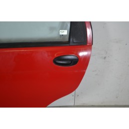 Portiera sportello posteriore SX Daewoo Matiz Dal 1998 al 2007 Rosso  1664377681584