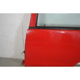 Portiera sportello posteriore SX Daewoo Matiz Dal 1998 al 2007 Rosso  1664377681584