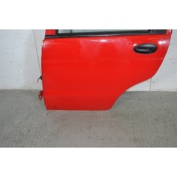 Portiera sportello posteriore SX Daewoo Matiz Dal 1998 al 2007 Rosso  1664377681584