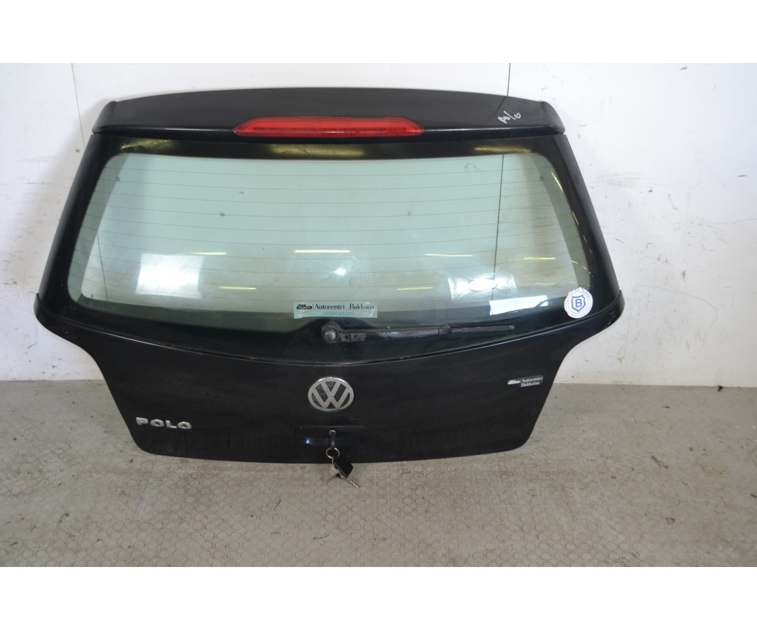 Portellone bagagliaio posteriore Volkswagen Polo 9n3 Dal 2005 al 2009 Colore nero  1665132224114