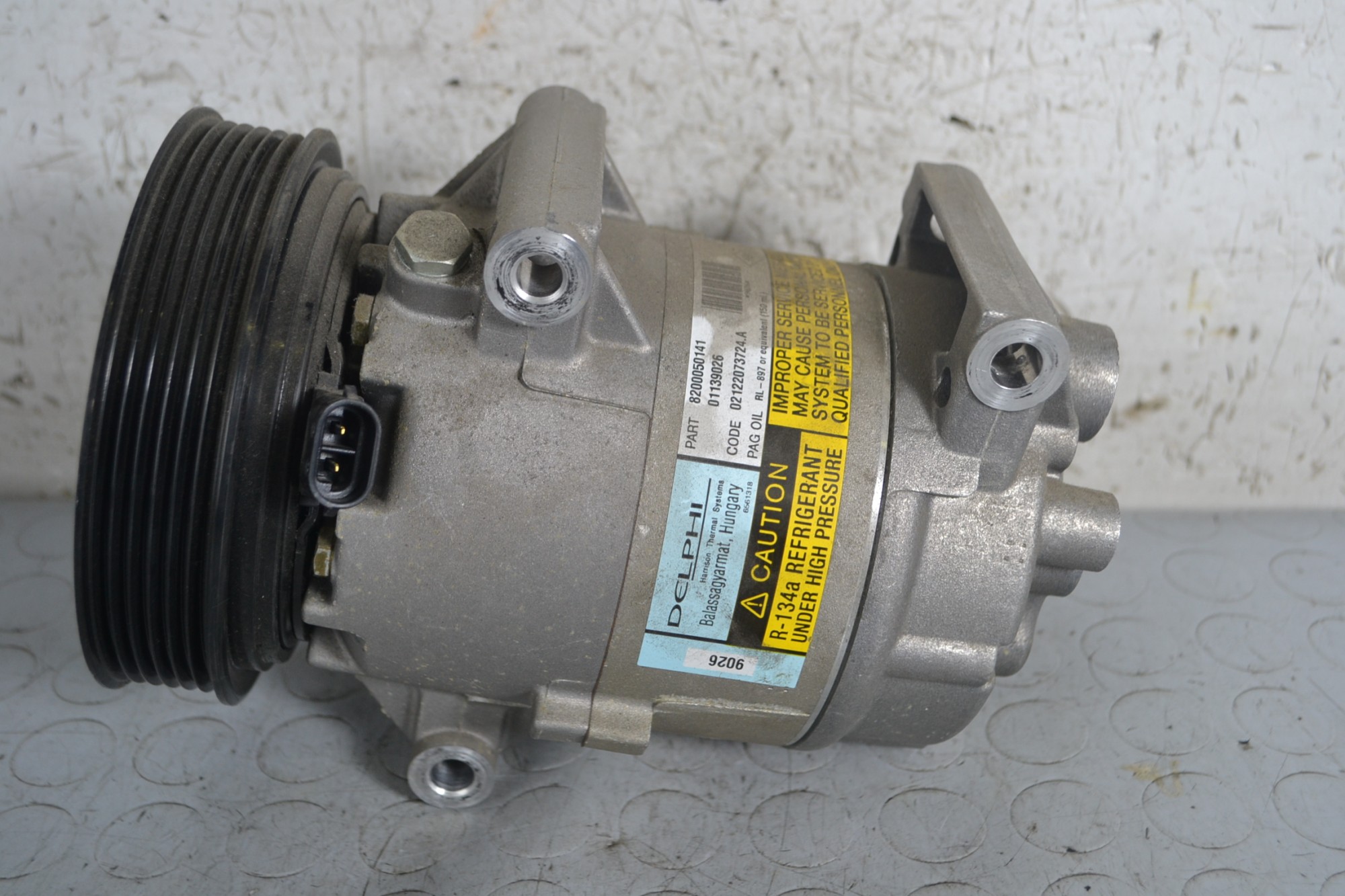 Compressore Aria Condizionata Renault Scenic Codice Motore K4MT Cod 8200050141  1665671063632