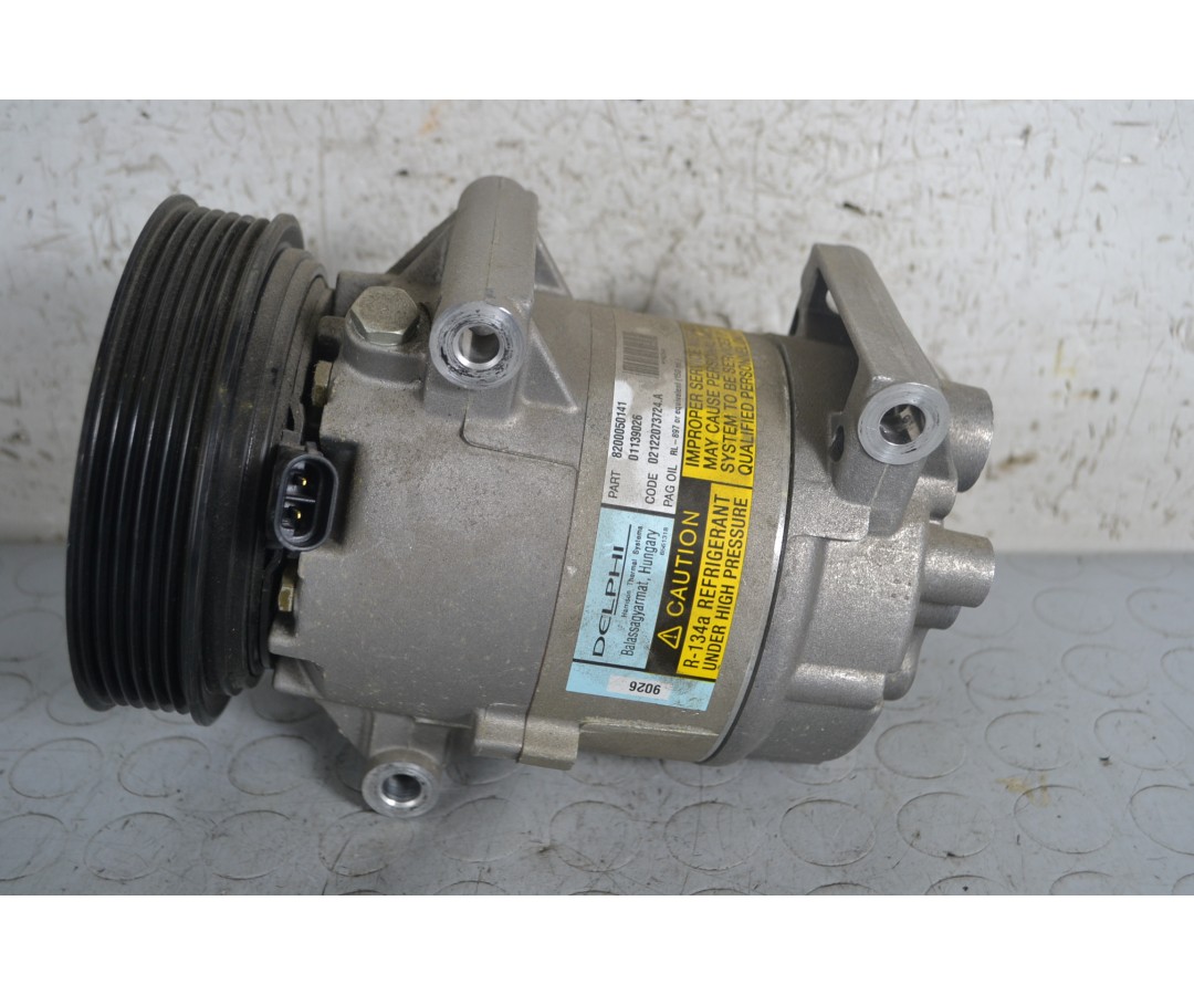 Compressore Aria Condizionata Renault Scenic Codice Motore K4MT Cod 8200050141  1665671063632