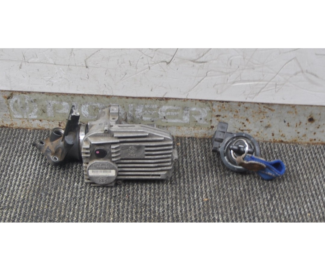 Kit chiave accensione Piaggio Beverly 250 ie dal 2001 al 2010 cod : CM078203  2411111121795